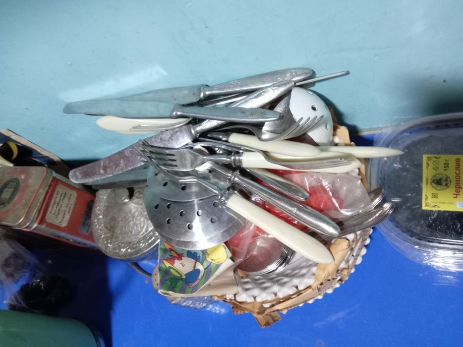 Посуда приборы советские