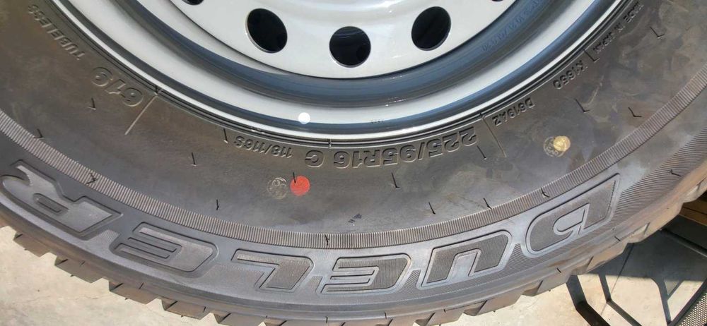 Джанти с гуми BRIDGESTONE R16 5X150