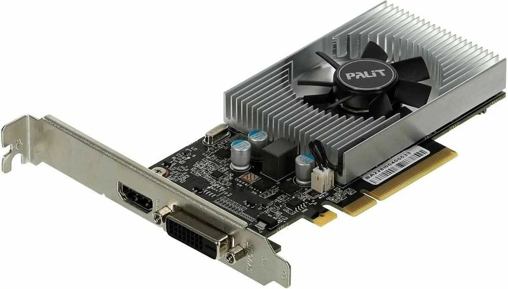 Видеокарта Palit GT 1030 - 2GB DDR4/64-bit/DVI-HDMI