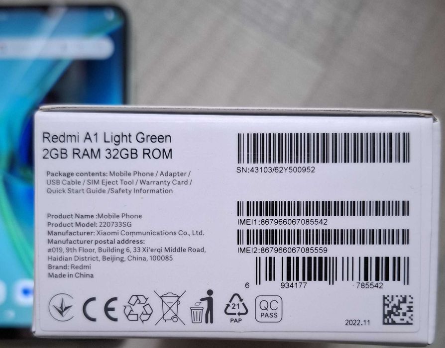 Redmi A1 - stare excelenta