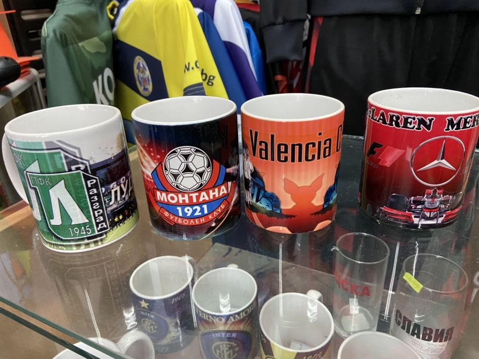 Керамична чаша с лого на любим отбор