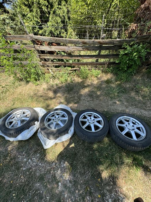 Jante r16 cu gume M S Bridgestone 205/60 r16 dot 2022