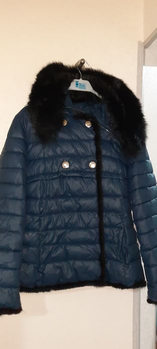 Куртка женская теплая с мехом