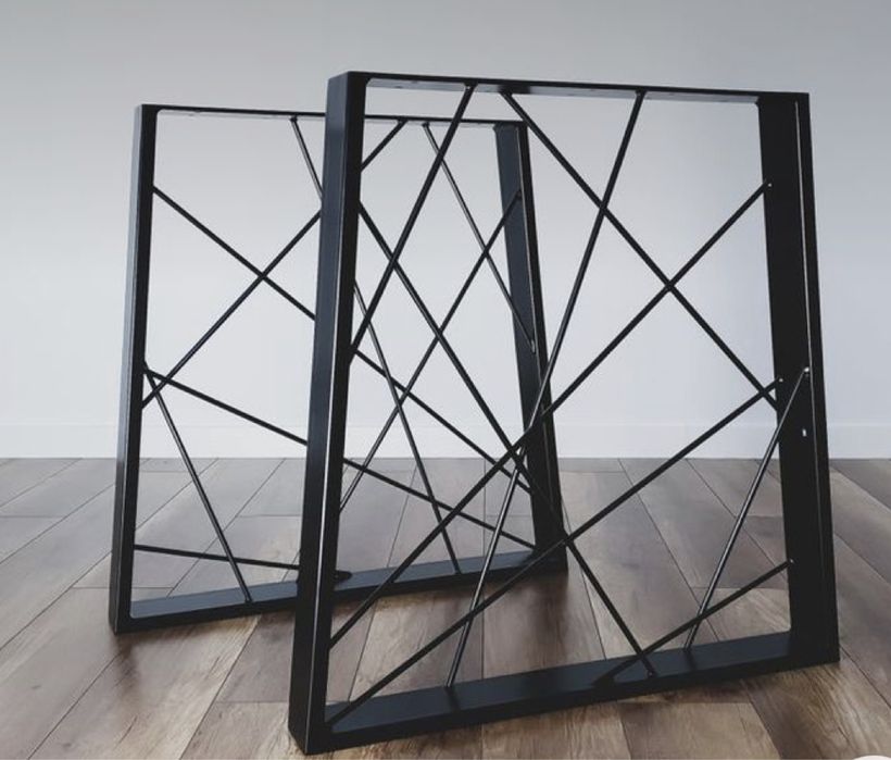 Метални крака за мебели за трапезна маса невероятен дизайн Правоъгълни