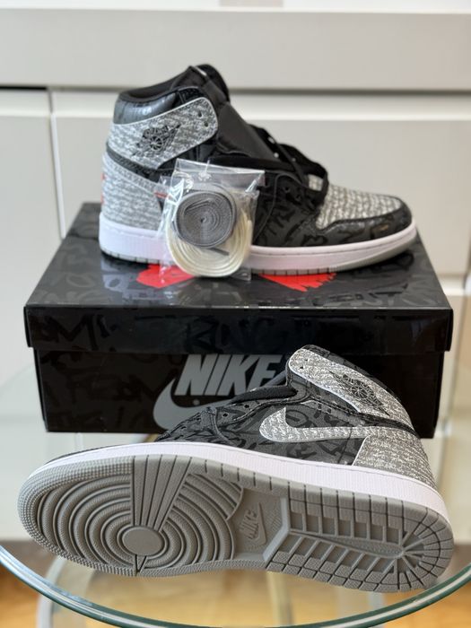 Jordan 1 Retro  High Rebellionare Black Air Nike