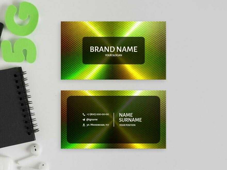 Vizitka — Premium 300gsm qog'oz, tez va sifatli