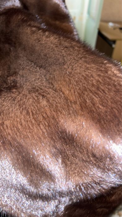 Норковая шуба,длинная