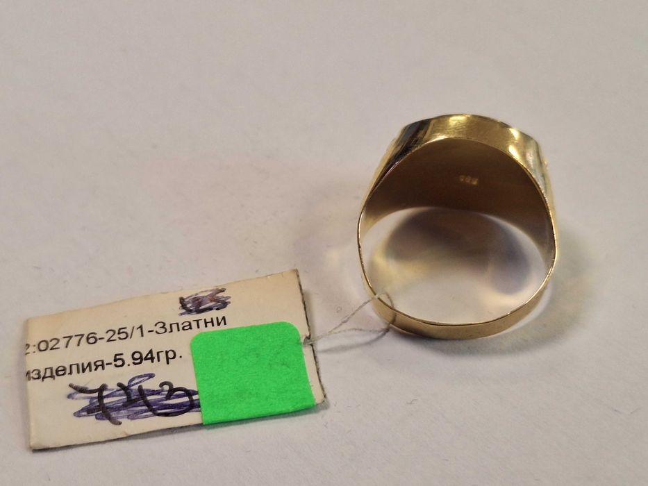 Мъжки златен пръстен 5,94гр.