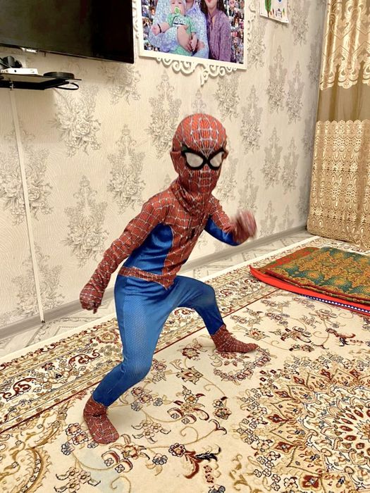 Костюм человека паука, детский