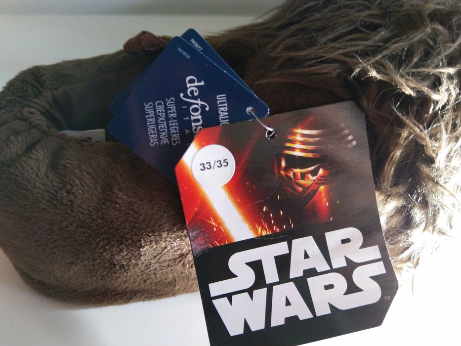 Chewbacca, papuci 3D, măr. 33-35