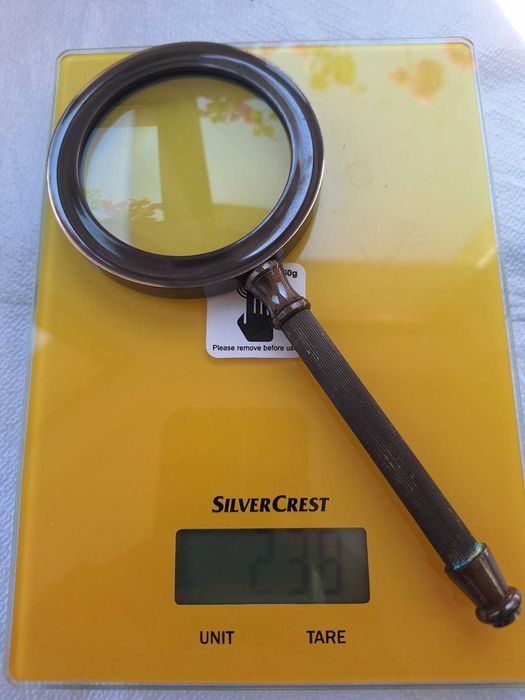 Лупа от масивен бронз