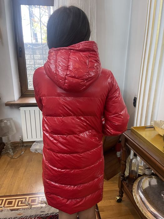 Утепленный пуховик Франция плащ дождевик Moncler