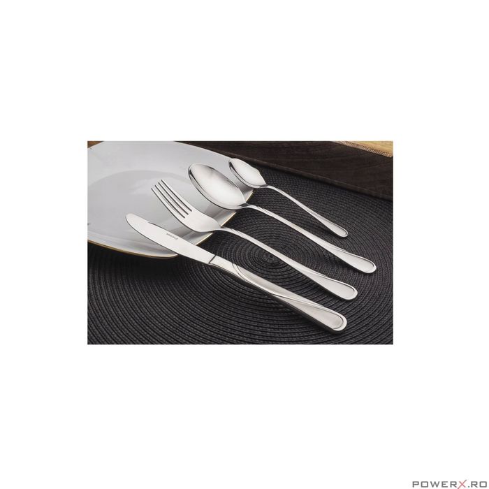 Set tacamuri inox, 24 piese, finisaj satinat, Kinghoff