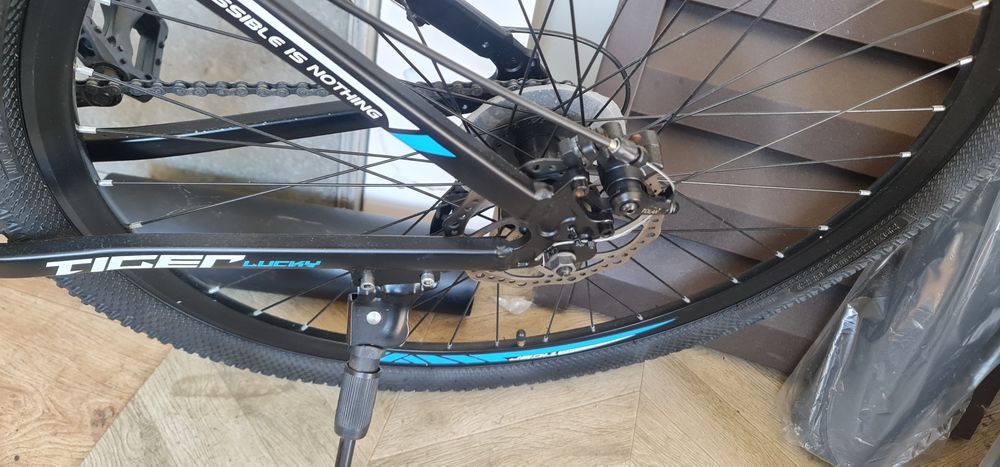 Bicicletă Tiger cadru aluminiu tare impecabilă roți pe 29 frână disc față spate impecabilă