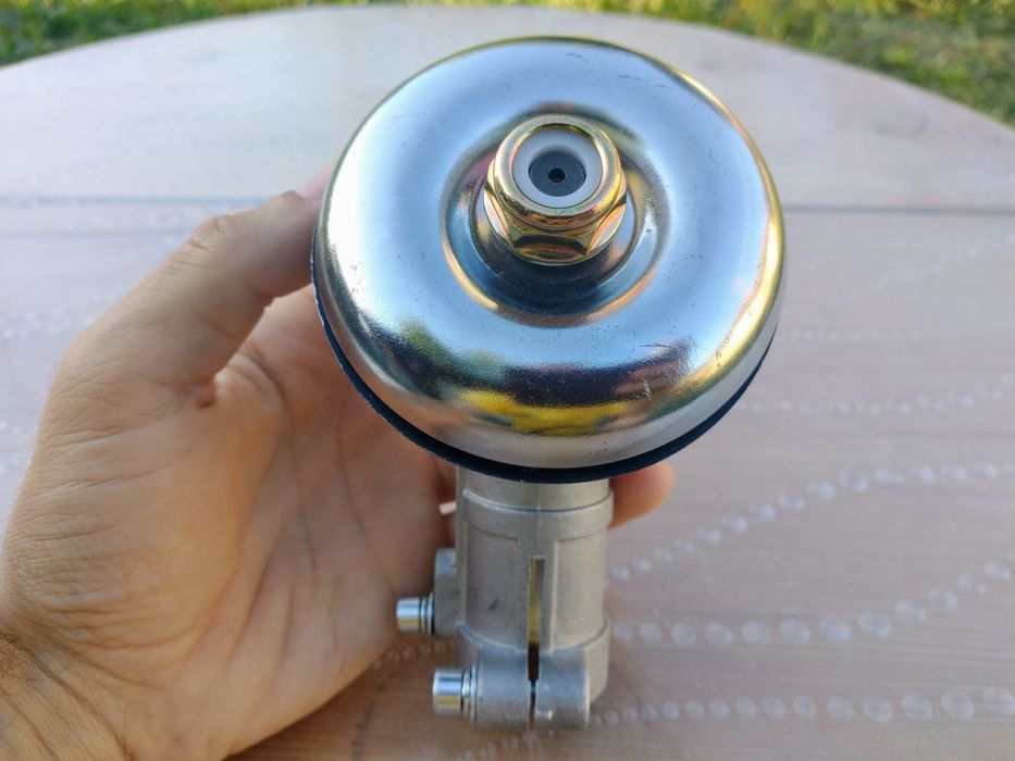 Angrenaj unghiular / cap reductor motocoasa, 26 mm, pătrat 5x5 mm