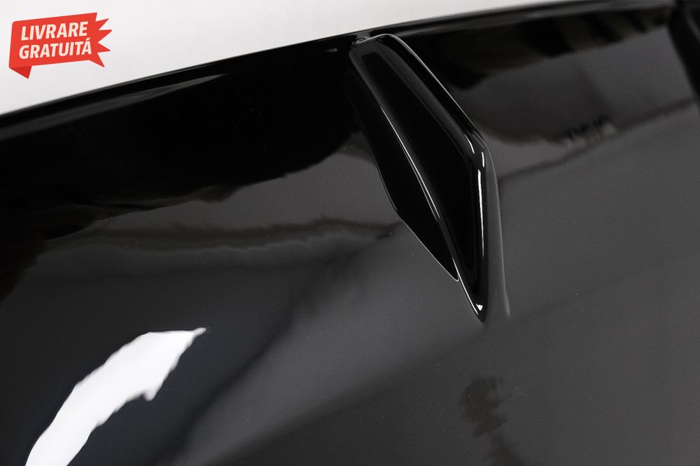 Difuzor Bara Spate Skoda Octavia II (2004-2009) Negru Lucios