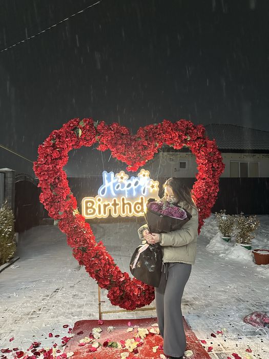Арка happy brithday