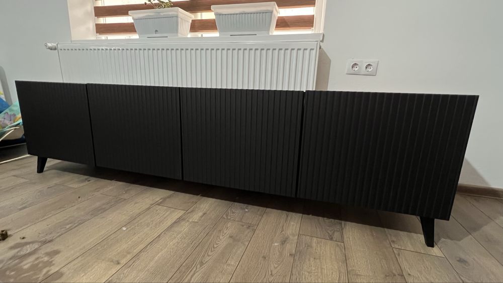 Comodă Tv negru mat