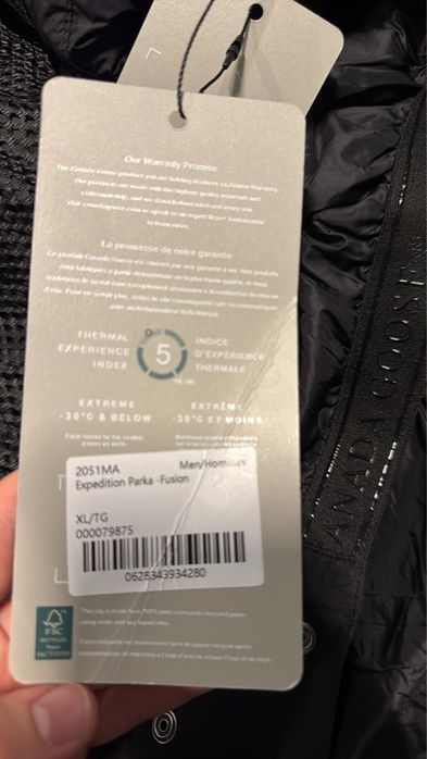 Canada goose black jacket