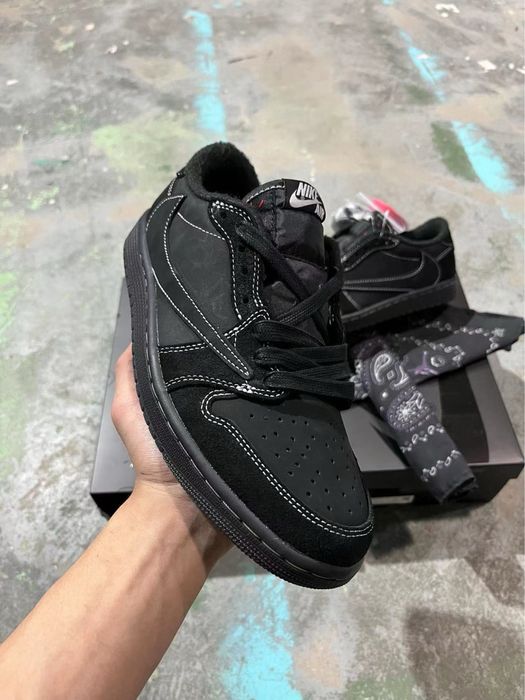Air Jordan 1 Low x Travis Scott “Black Phantom”