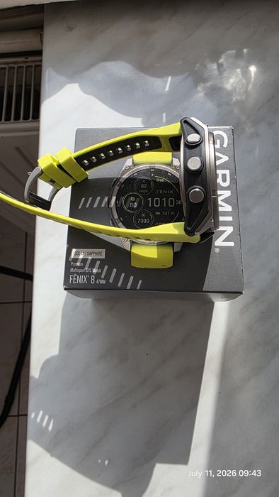 Vand ceas Garmin Fenix 8 solar