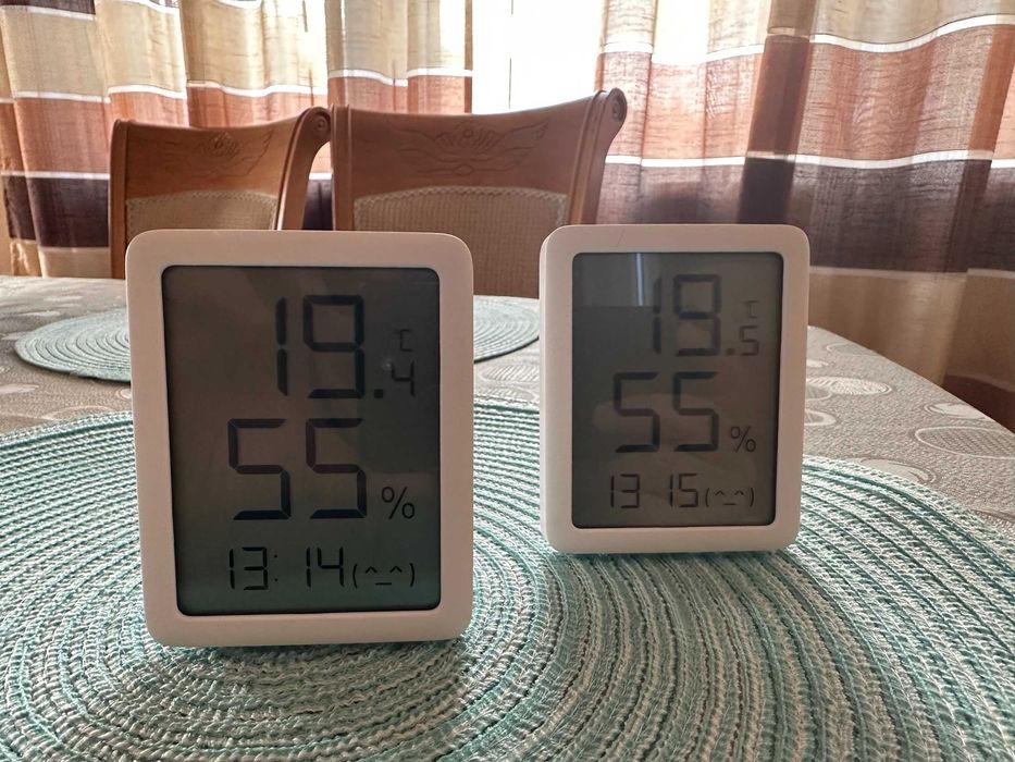 Xiaomi Mi Mijia термометър, влагомер, 3.5″ LCD, сензор Sensirion