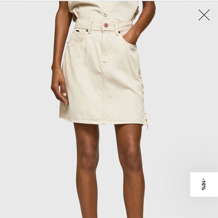 Дънкова пола Pepe Jeans