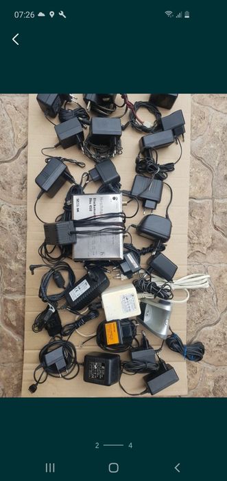 Incarcatoare,alimentatoare retea 3,4,5,6,9,12,15, 24 si 36 v, cabluri