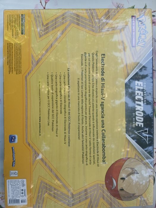 Pokémon TCG Electrode V Collection Box