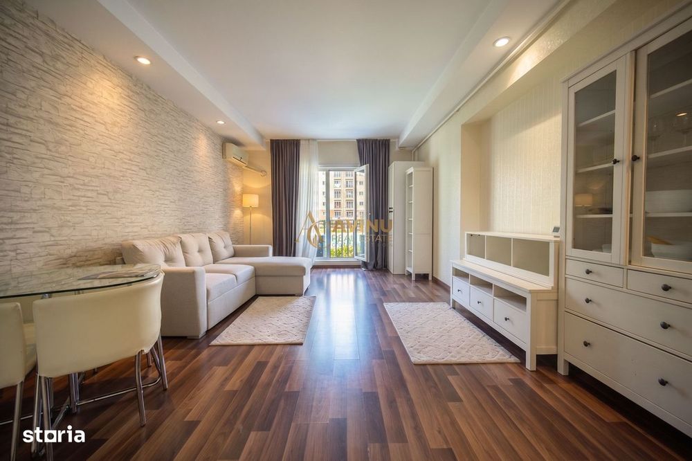 Apartament 2cam | 56mp | vedere la piscină în Cosmopolis | Comision 0%
