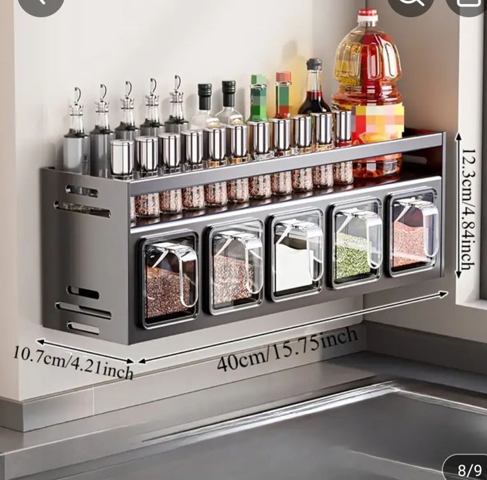 Стенен Органайзер за Подправки