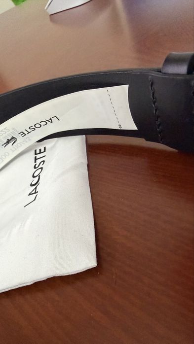Кожаный ремень Lacoste оригинал