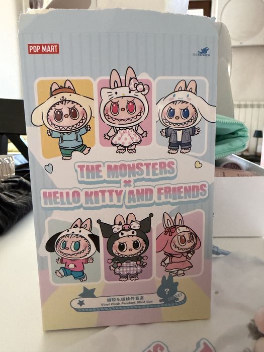 Labubu The Monsters x Hello Kitty Pop Mart