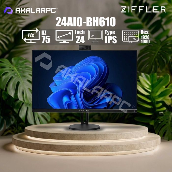 Ziffler Monoblok 24AIO-BH610 24" FHD 75Hz