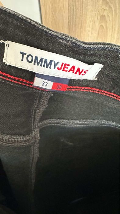 Мьжки дънки Tommy Jeans - черни