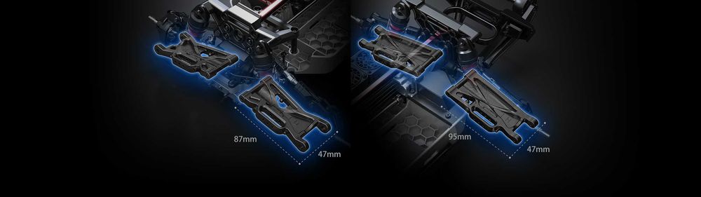 Monster truck MJX 10208 1:10, brushless, 90км\ч, Бял