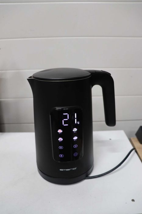 Чайник кана EMERIO, Неръждаема стомана 1,7L, 40-100C, Дисплей, 2200W