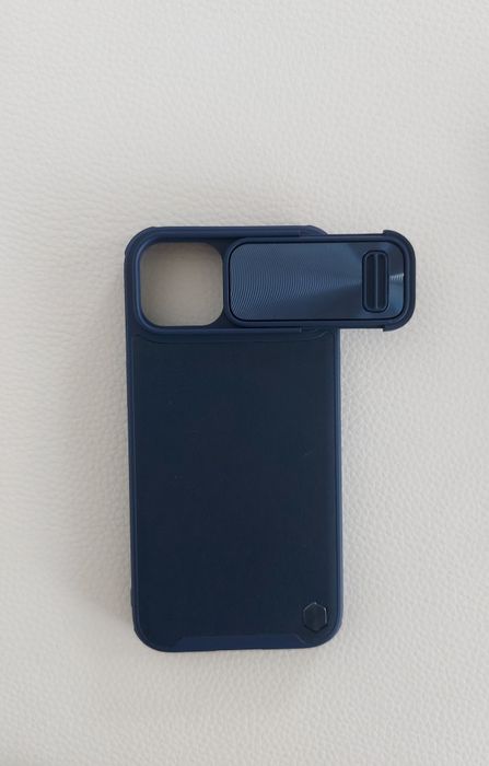 Husa iPhone 13 14 noua , culoarea albastra