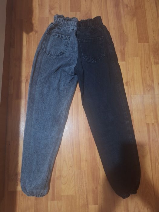 Модерни черно сиви дънки