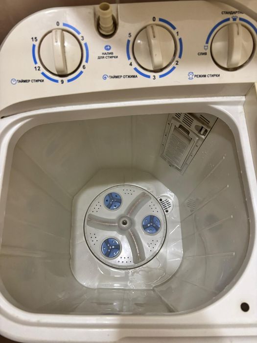 Стиральная машинка полуавтомат