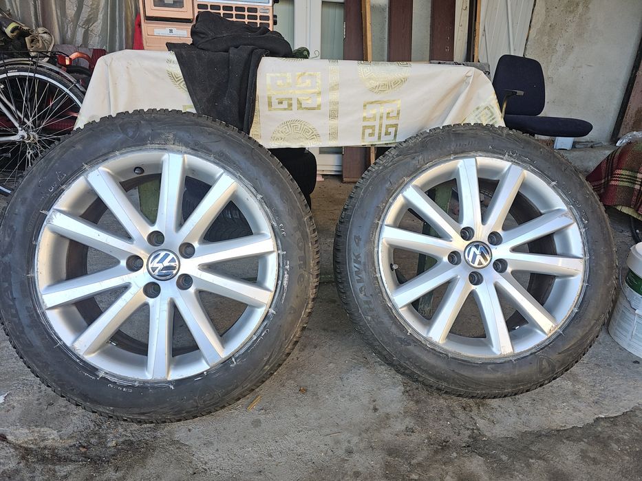 Джантите 17ски.фолксваген.4 бр.нямат кривини  или заварки.