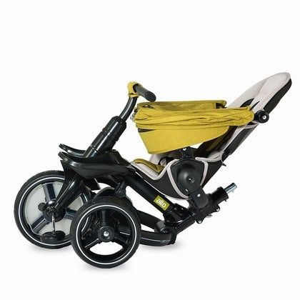 Tricicletă multifuncțională Coccolle Alto, culoare muștar – folosita