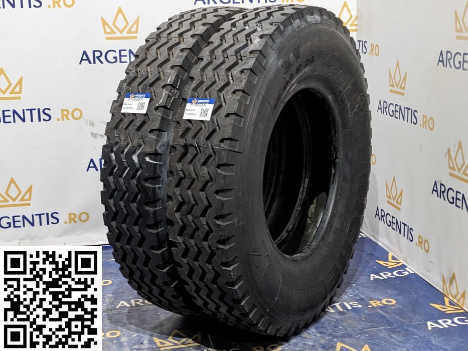 Pereche 2 anvelope 12.00/R24 Michelin (cod P100557I)