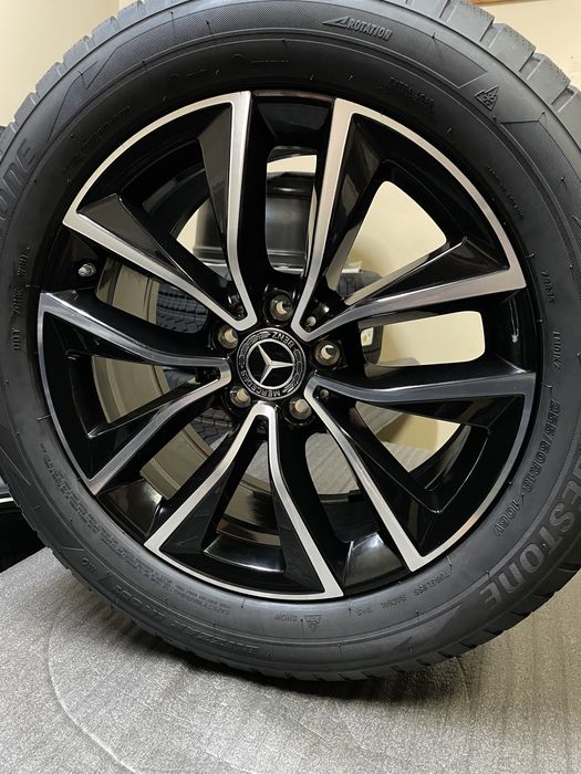 Jante Originale Mercedes S classe W 223 pe 18 cu anvelope IARNA !