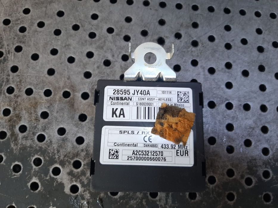 modul electronic keyless 2.0 dci renault koleos 1 hy 2010 a2c53212570 28595jy40a
