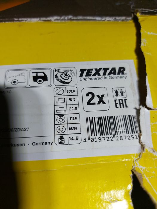 Discuri frana Textar Mercedes