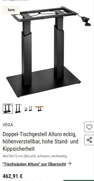 Baza metalica reglabila