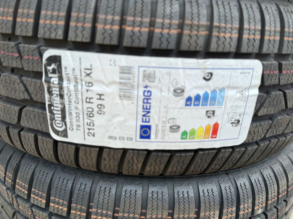 Set anvelope noi de iarnă 215/60R16 Continental!
