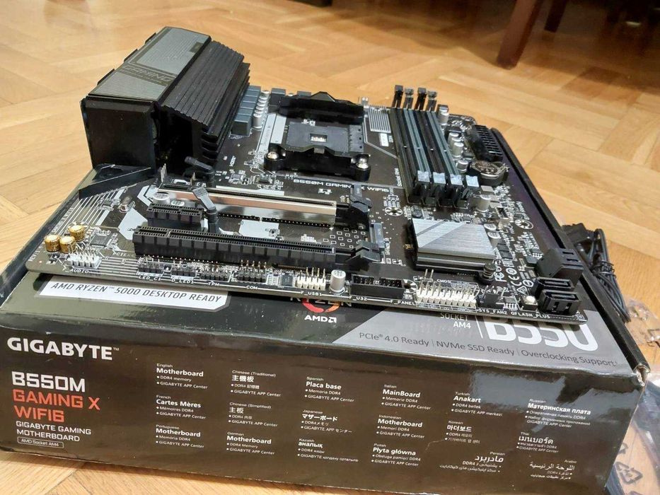 AMD Ryzen 5 5600X + Gigabyte B550M Gaming X Wi-Fi6