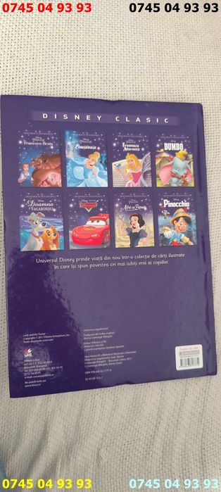 carte carti colectia disney Doamna si vagabondul